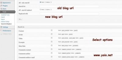 Screenshot guide to Move WordPress Blog to a new domain: How to