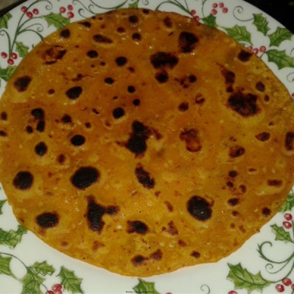 Plain Methi Dudhi Thepla