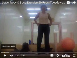 Lower Body-Legs and Abs Exercise